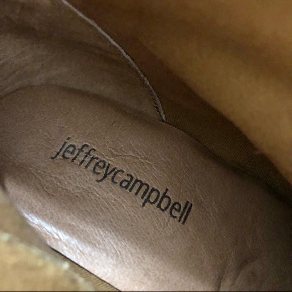 Jeffery Campbell Brown Chunky Block Heel Booties - Picture 11 of 12